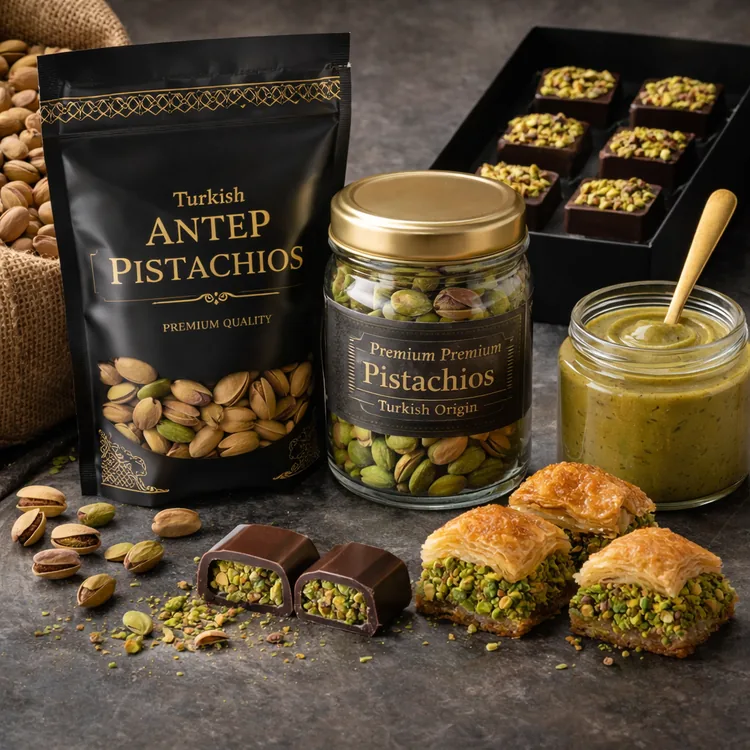 Brand positioning for premium pistachio products