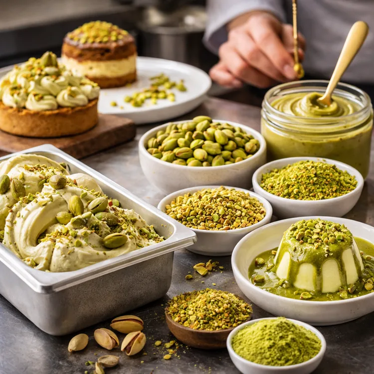 Choosing pistachio forms for foodservice operations