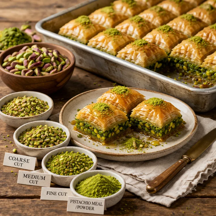 How to Choose the Right Pistachio Grade for Baklava Production