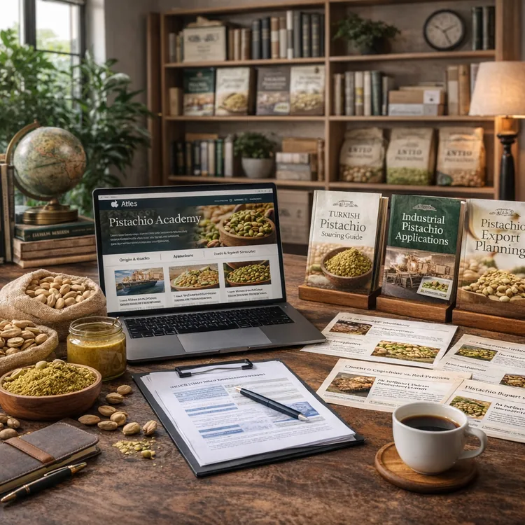 Atlas Pistachio Academy resource hub